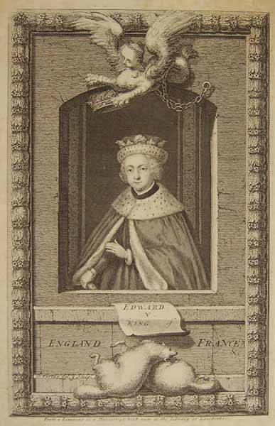 portrait of Edward V, King of England